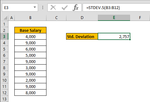 shortcut for standard deviation standard deviation excel on mac